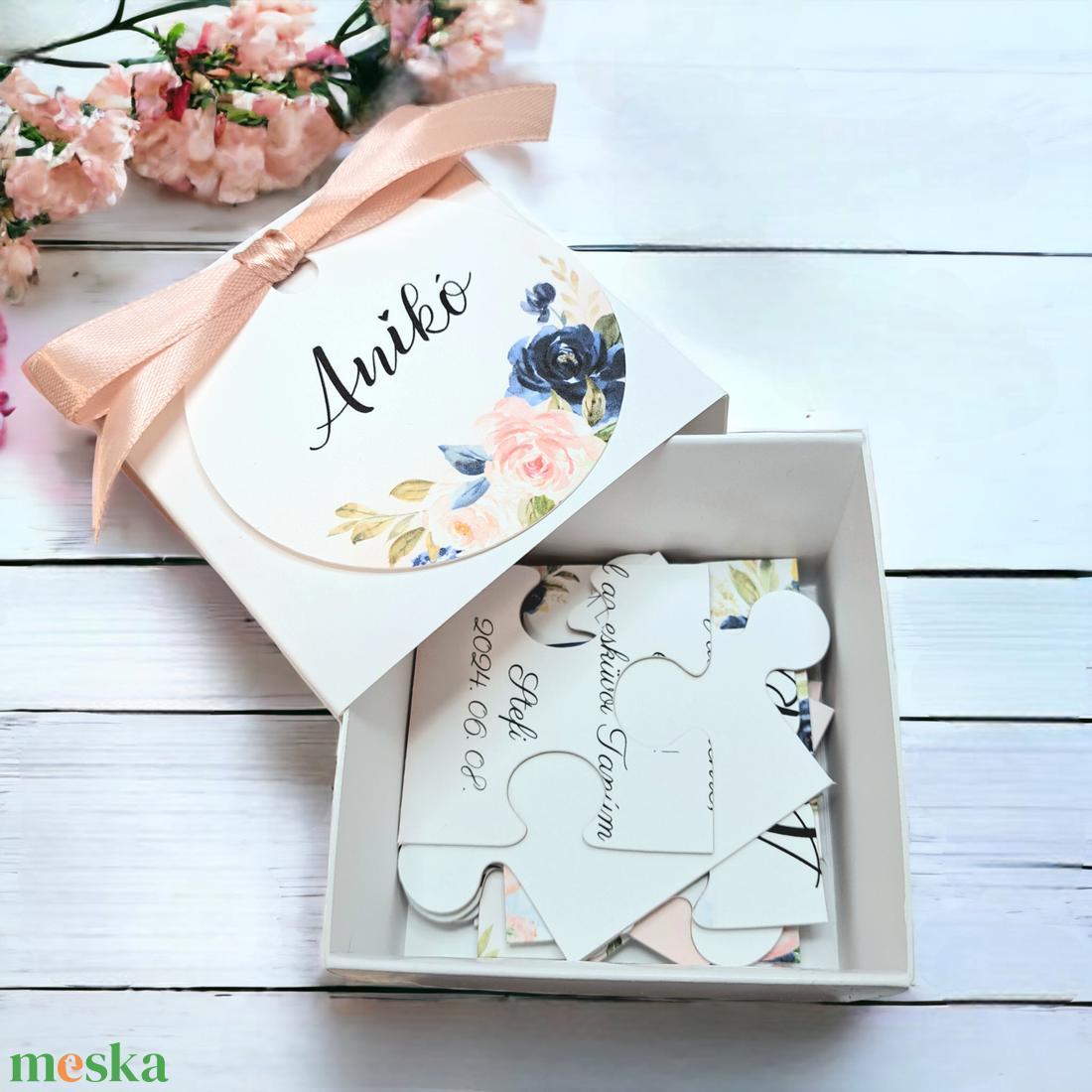 Watercolor Tanúfelkérő / Koszorúslány felkérő PUZZLE Stormy Roses/ navy rózsaszín virágos - esküvő - meghívó & kártya - koszorúslány felkérő - Meska.hu Watercolor Tanúfelkérő / Koszorúslány felkérő PUZZLE Stormy Roses/ navy rózsaszín virágos - esküvő - meghívó & kártya - koszorúslány felkérő - Meska.hu