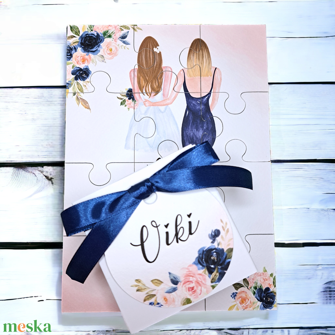 Watercolor Tanúfelkérő / Koszorúslány felkérő PUZZLE Stormy Roses/ navy rózsaszín virágos - esküvő - meghívó & kártya - koszorúslány felkérő - Meska.hu Watercolor Tanúfelkérő / Koszorúslány felkérő PUZZLE Stormy Roses/ navy rózsaszín virágos - esküvő - meghívó & kártya - koszorúslány felkérő - Meska.hu