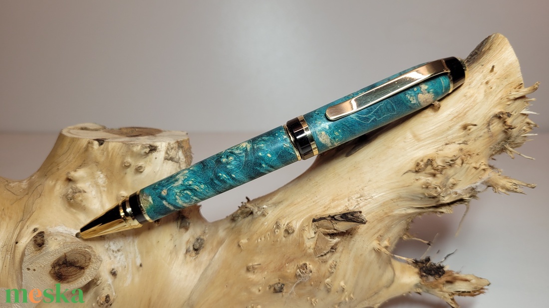 Egyedi fa golyóstoll.  - otthon & életmód - papír, írószer - ceruza & toll - Meska.hu