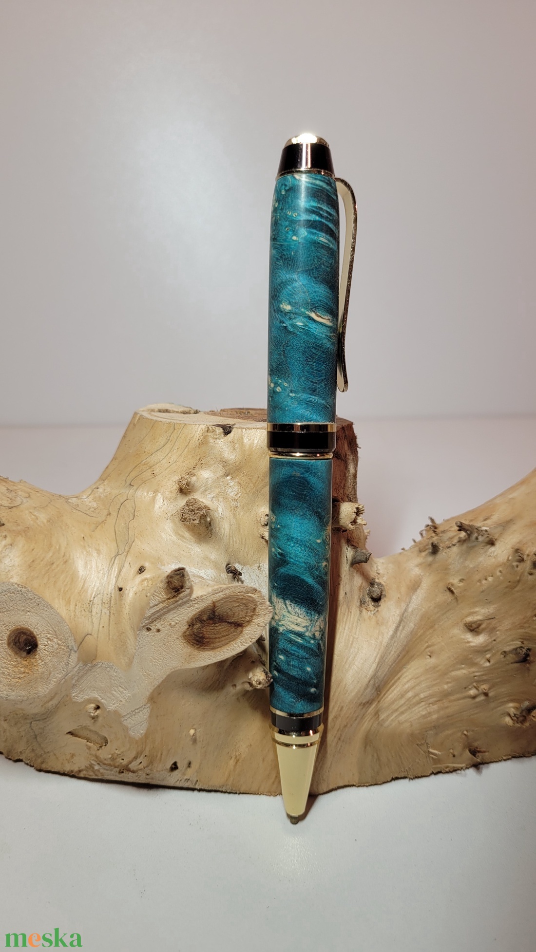 Egyedi fa golyóstoll.  - otthon & életmód - papír, írószer - ceruza & toll - Meska.hu