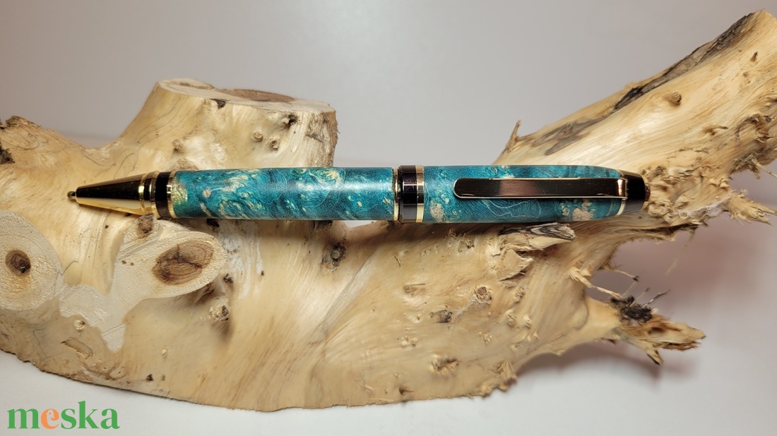 Egyedi fa golyóstoll.  - otthon & életmód - papír, írószer - ceruza & toll - Meska.hu