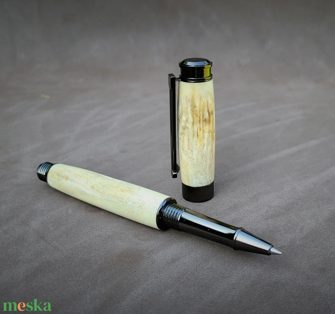 Egyedi őz agancs rollerball, toll - otthon & életmód - papír, írószer - ceruza & toll - Meska.hu