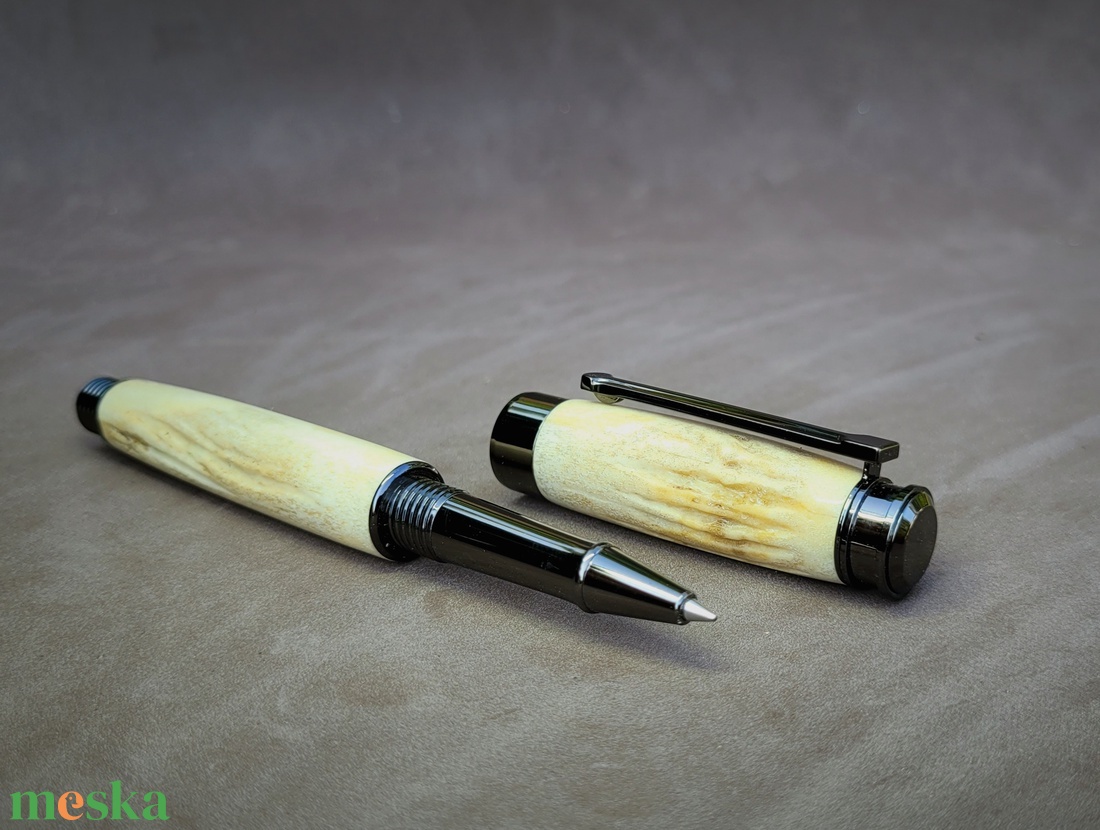 Egyedi őz agancs rollerball, toll - otthon & életmód - papír, írószer - ceruza & toll - Meska.hu