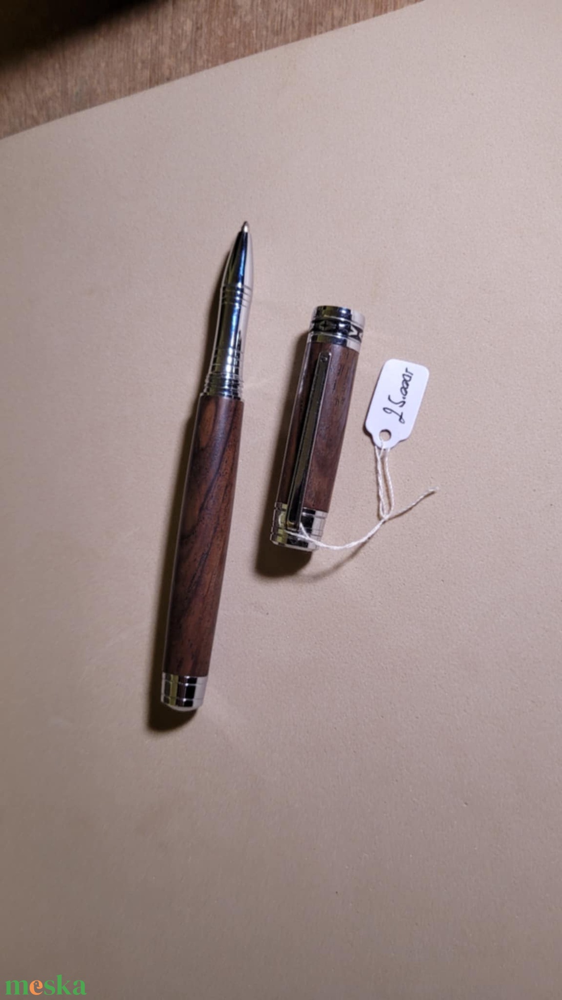 Fából készült egyedi rollerball.  -  - Meska.hu