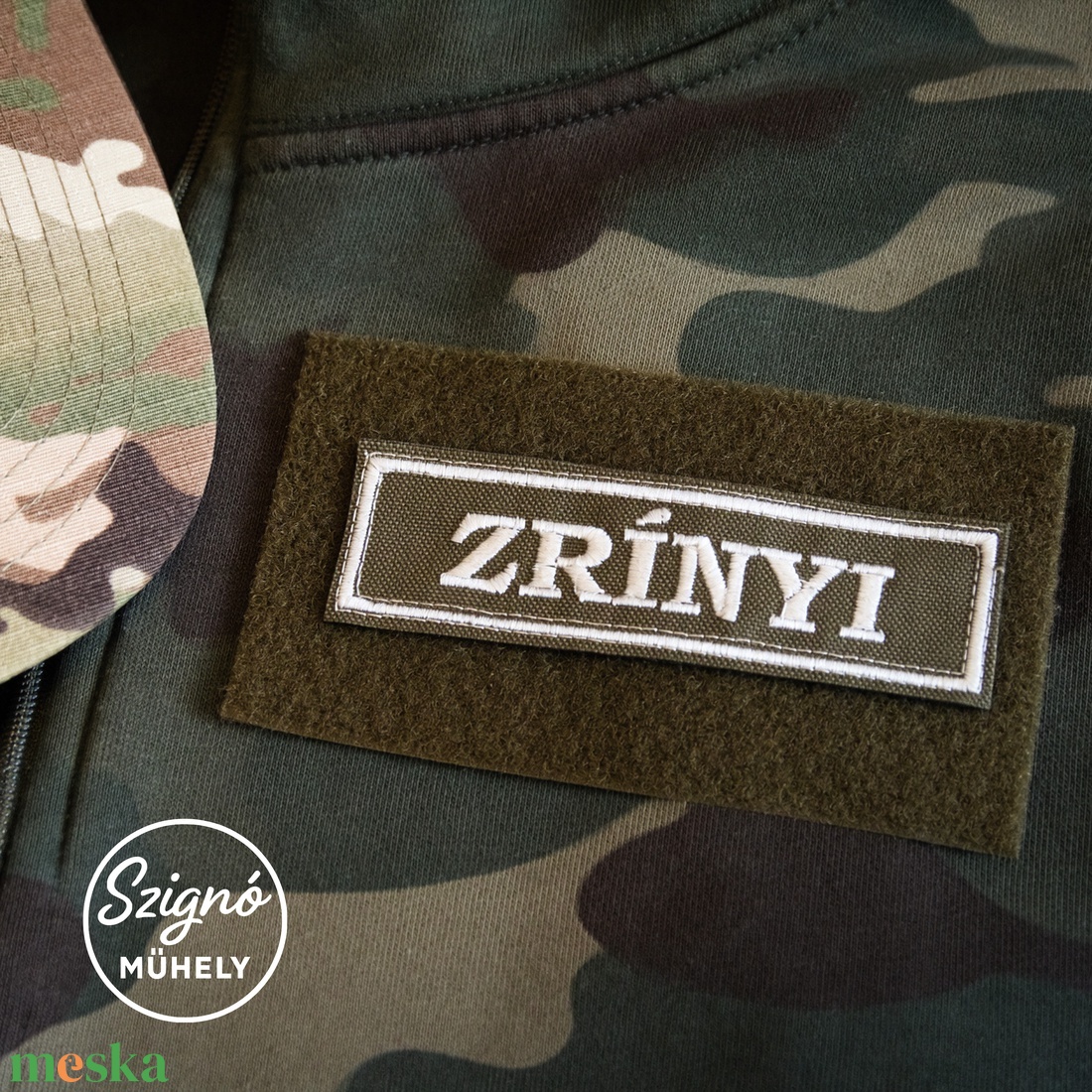 Egyedi Hímzett Katonai Felvarró - művészet - militária - ruházat, kiegészítő - Meska.hu