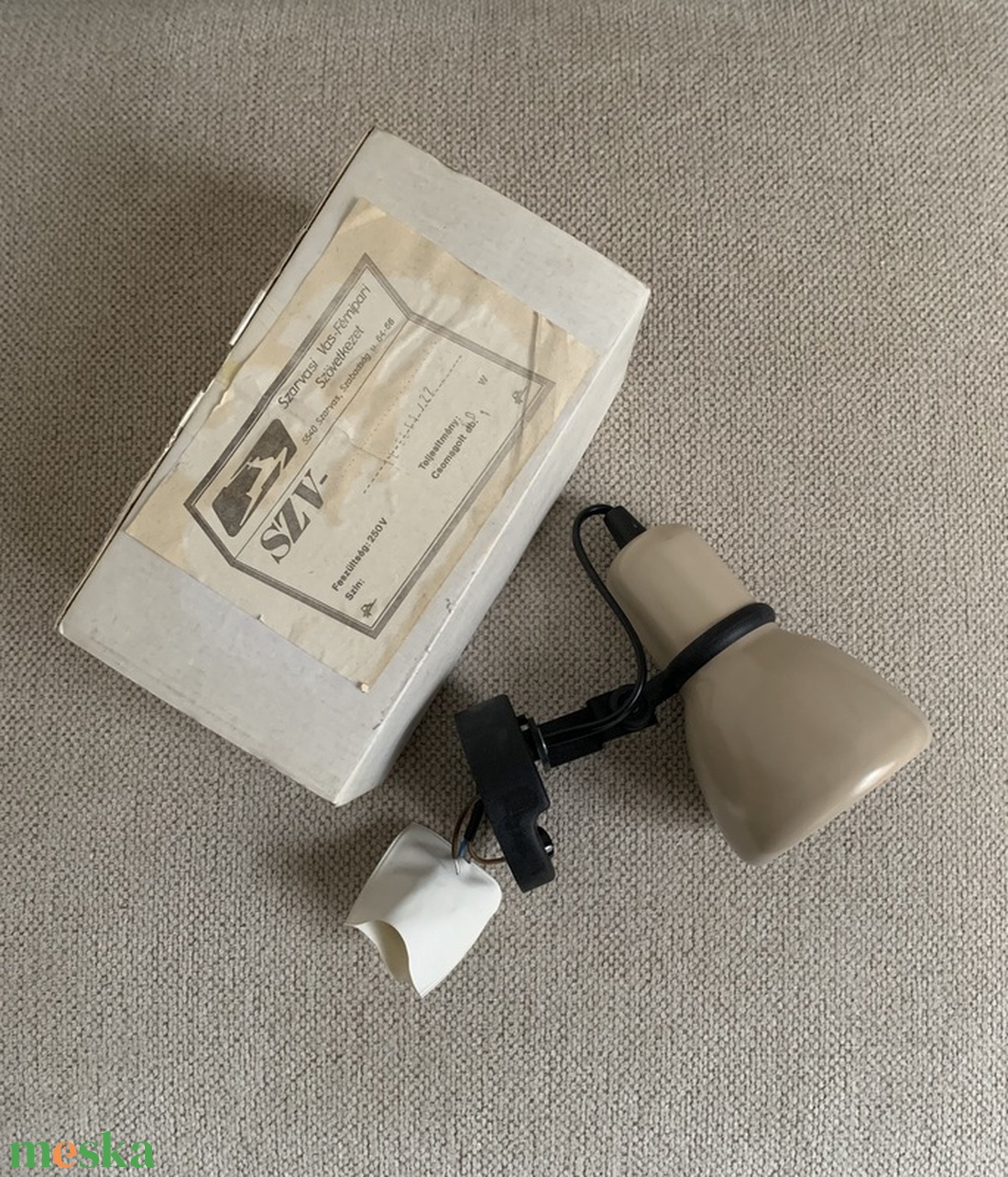 Új, dobozos Szarvasi SZV-5561 retro fali lámpa / olvasólámpa - otthon & életmód - lámpa - falilámpa - Meska.hu