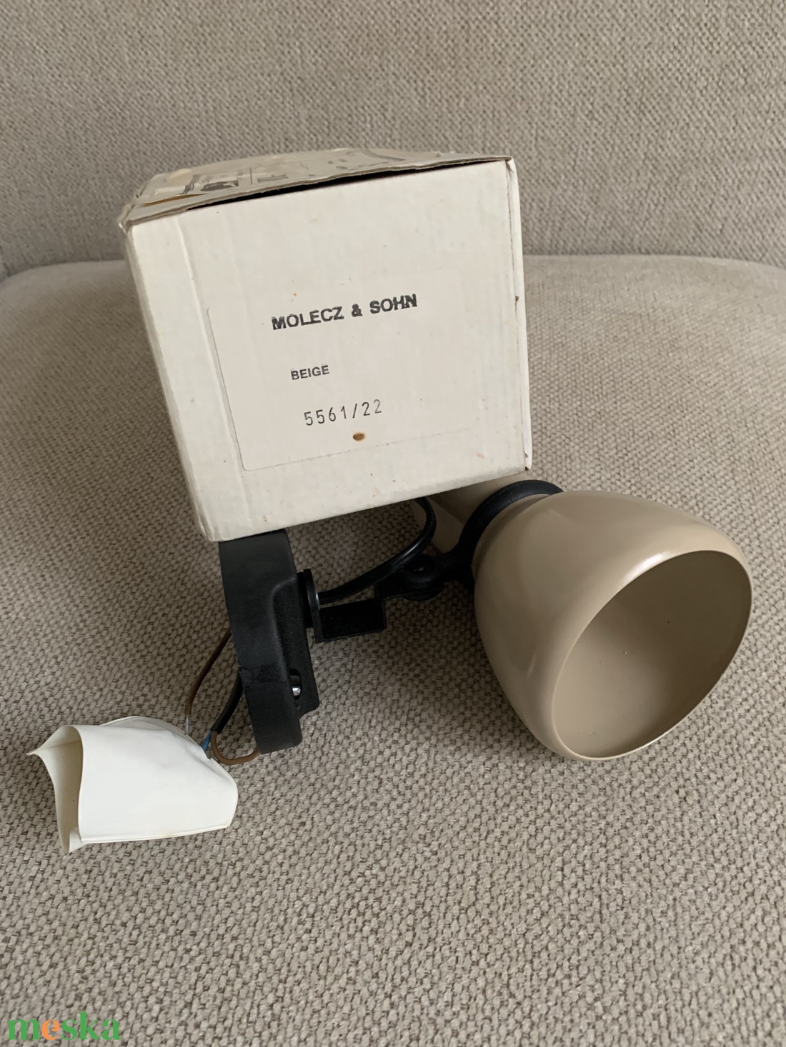 Új, dobozos Szarvasi SZV-5561 retro fali lámpa / olvasólámpa - otthon & életmód - lámpa - falilámpa - Meska.hu