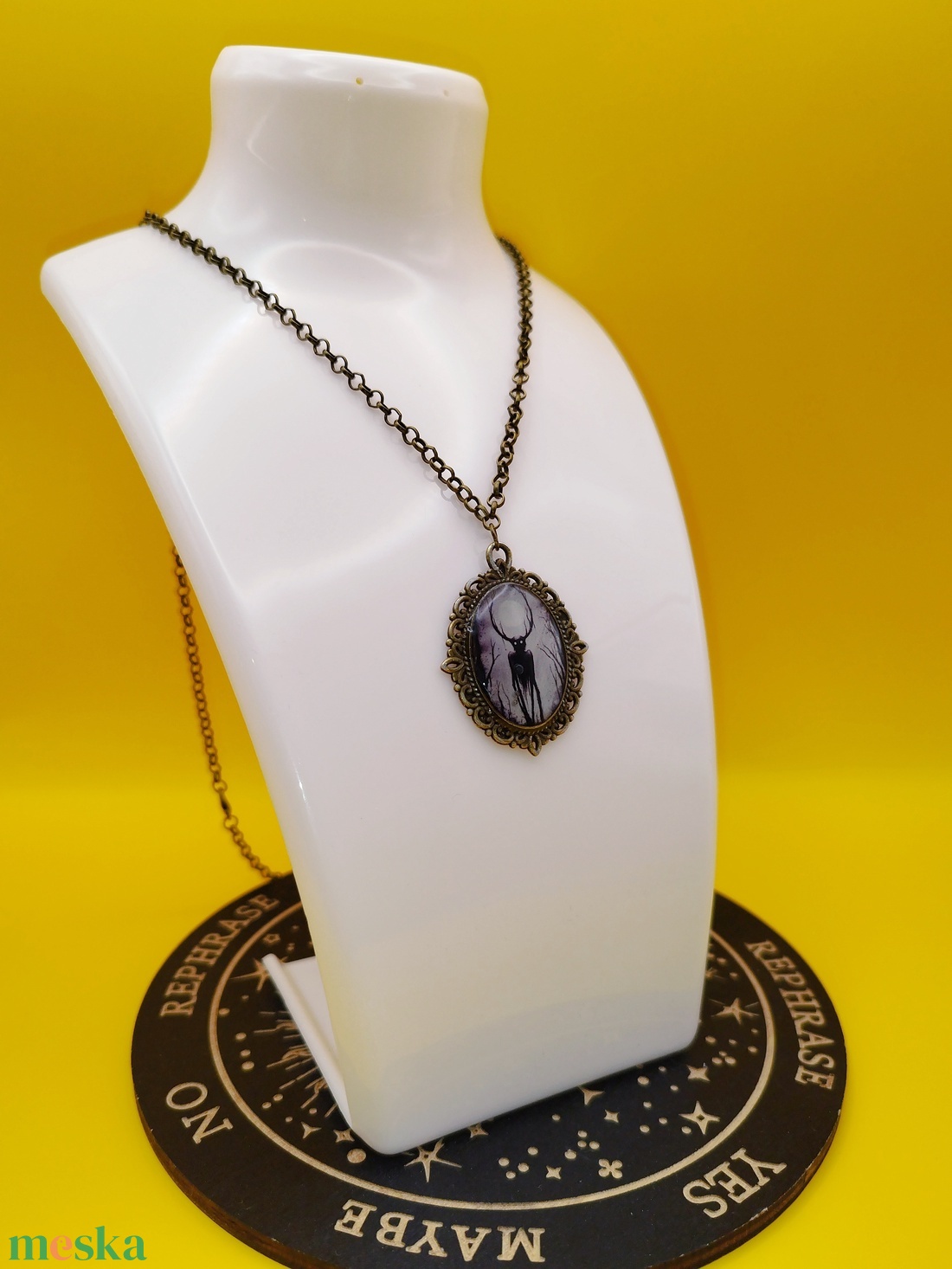 Dark Fantasy nyaklánc  - ékszer - nyaklánc - medálos nyaklánc - Meska.hu