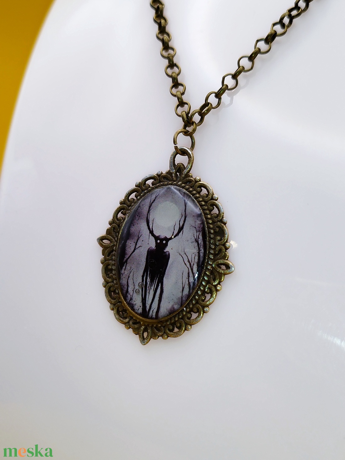 Dark Fantasy nyaklánc  - ékszer - nyaklánc - medálos nyaklánc - Meska.hu