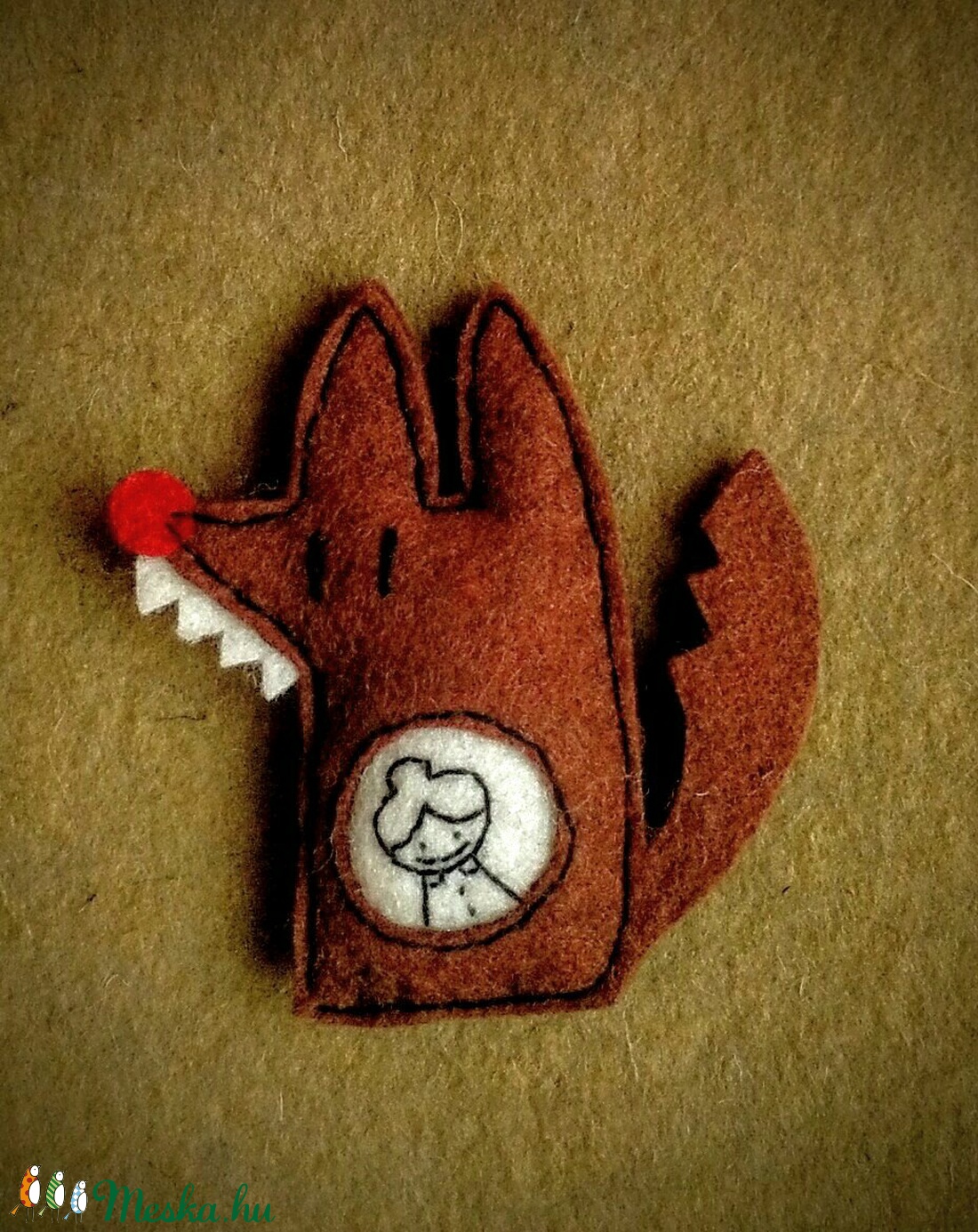 Jóllakott ordas -  - Meska.hu