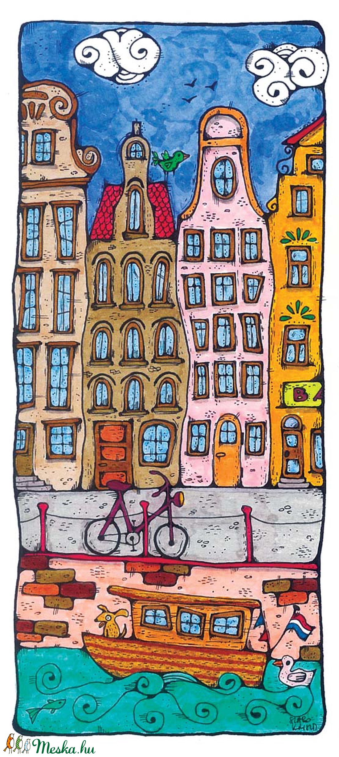 Amszterdami utca  -  - Meska.hu