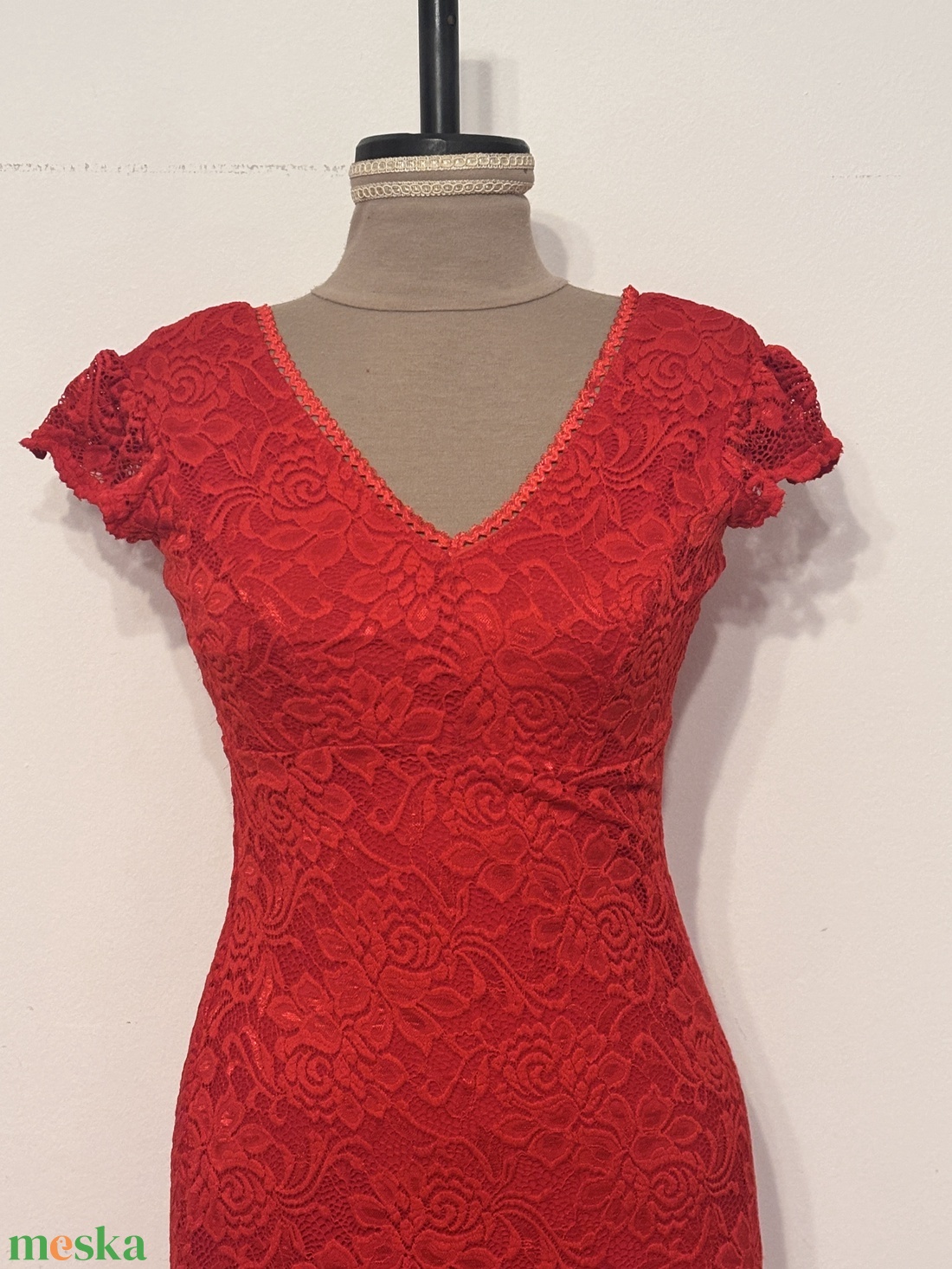 Csipke menyecskeruha - esküvő - ruha - menyecske ruha - Meska.hu