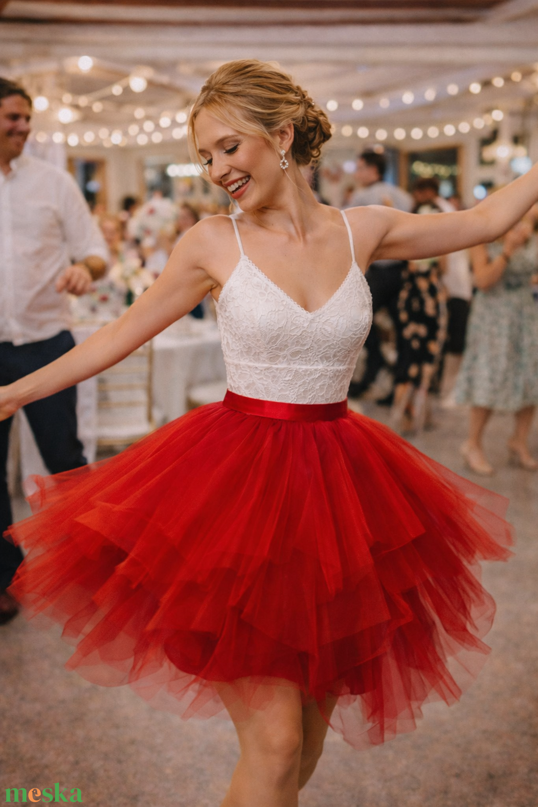 Rose menyecskeruha - esküvő - ruha - menyecske ruha - Meska.hu