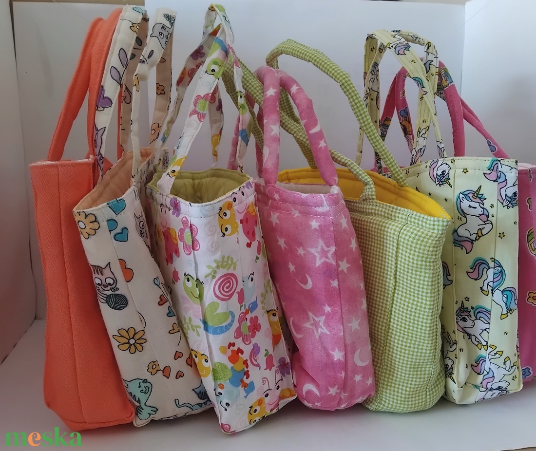 Lányka táska, szatyor - táska & tok - bevásárlás & shopper táska - zöldség/gyümölcs zsák - Meska.hu