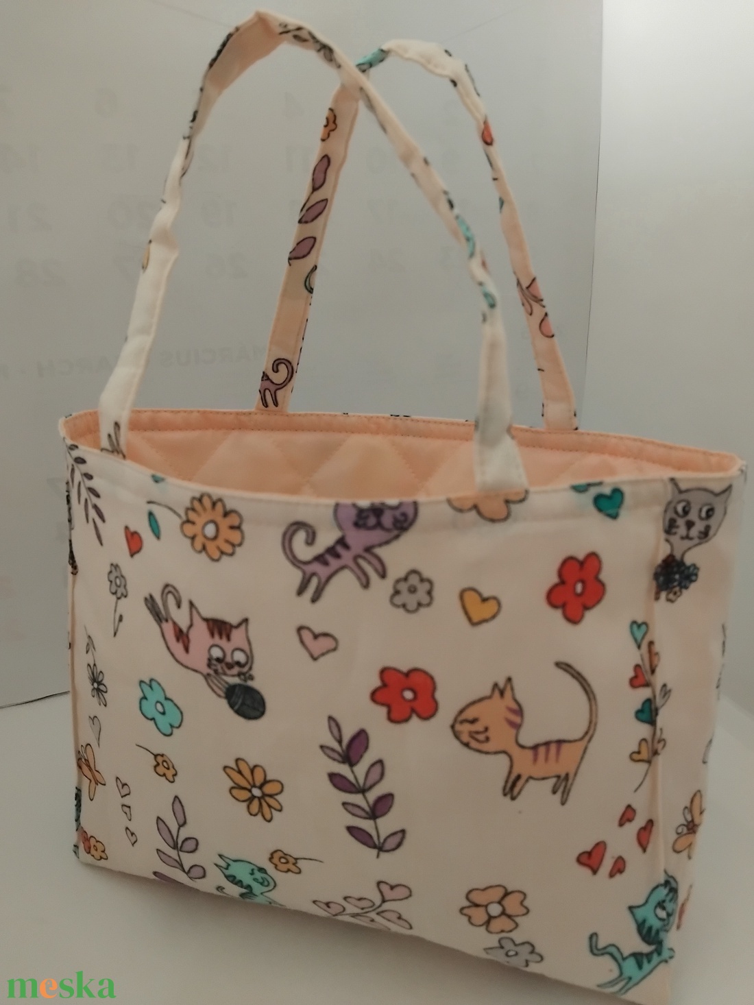 Lányka táska, szatyor - táska & tok - bevásárlás & shopper táska - zöldség/gyümölcs zsák - Meska.hu