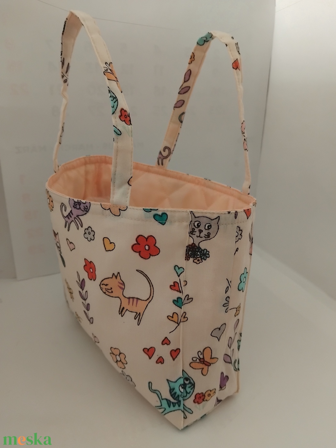 Lányka táska, szatyor - táska & tok - bevásárlás & shopper táska - zöldség/gyümölcs zsák - Meska.hu