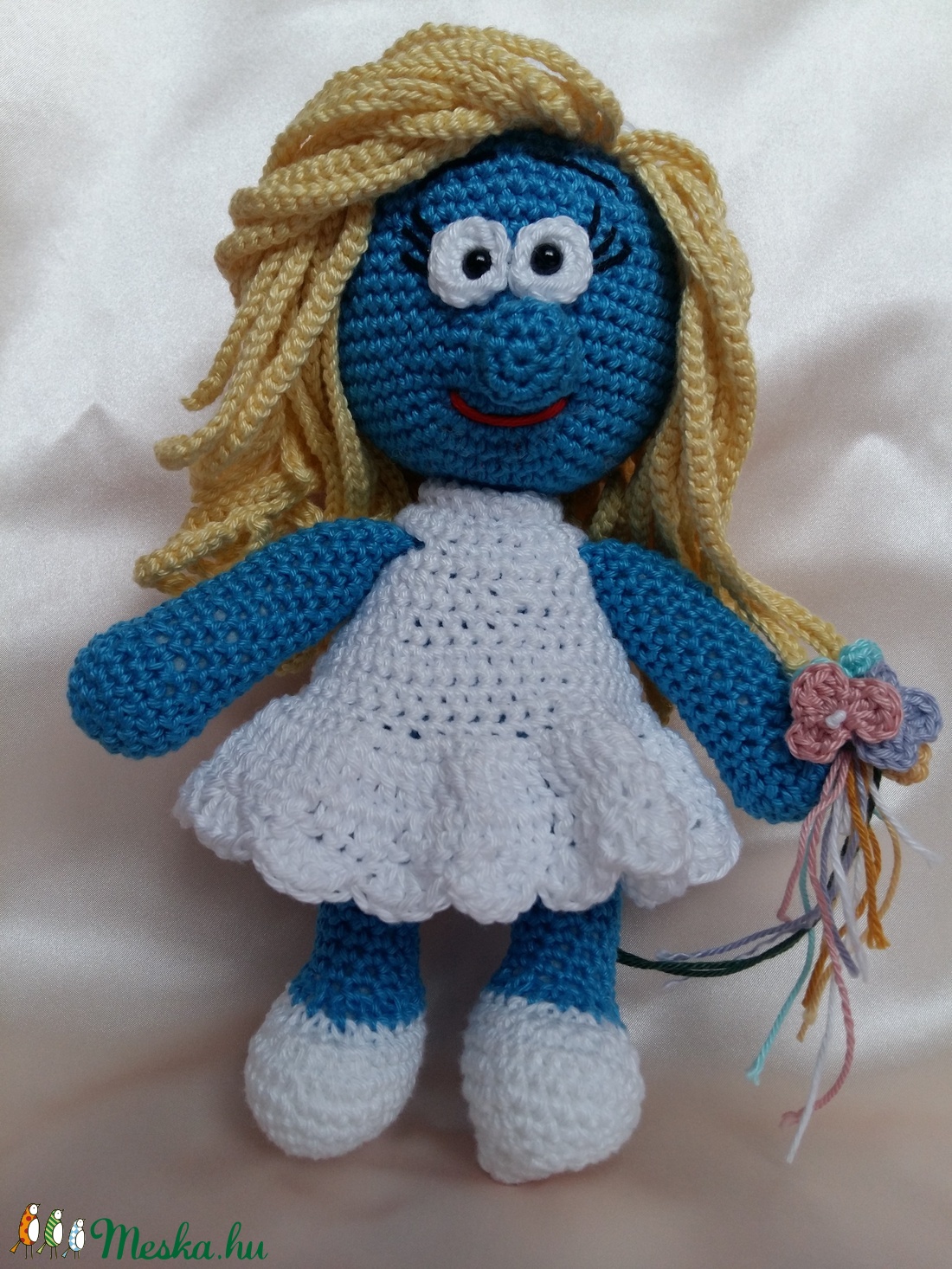 Horgolt Törpilla - játék & sport - plüssállat & játékfigura - más figura - Meska.hu