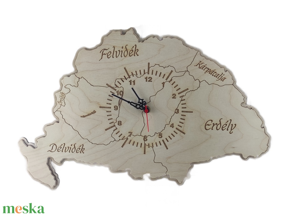 Nagy Magyarország falióra - otthon & életmód - dekoráció - fali és függő dekoráció - falióra & óra - Meska.hu Nagy Magyarország falióra - otthon & életmód - dekoráció - fali és függő dekoráció - falióra & óra - Meska.hu