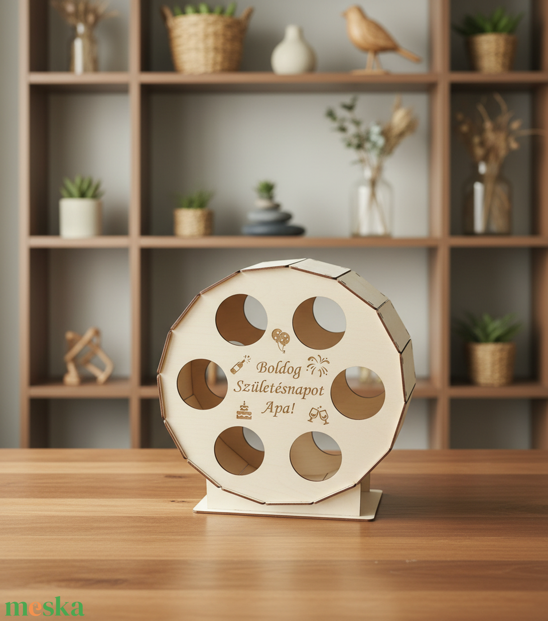 Fa Sörös hordó - karácsony - karácsonyi ajándékozás - karácsonyi ajándékcsomagolás - Meska.hu