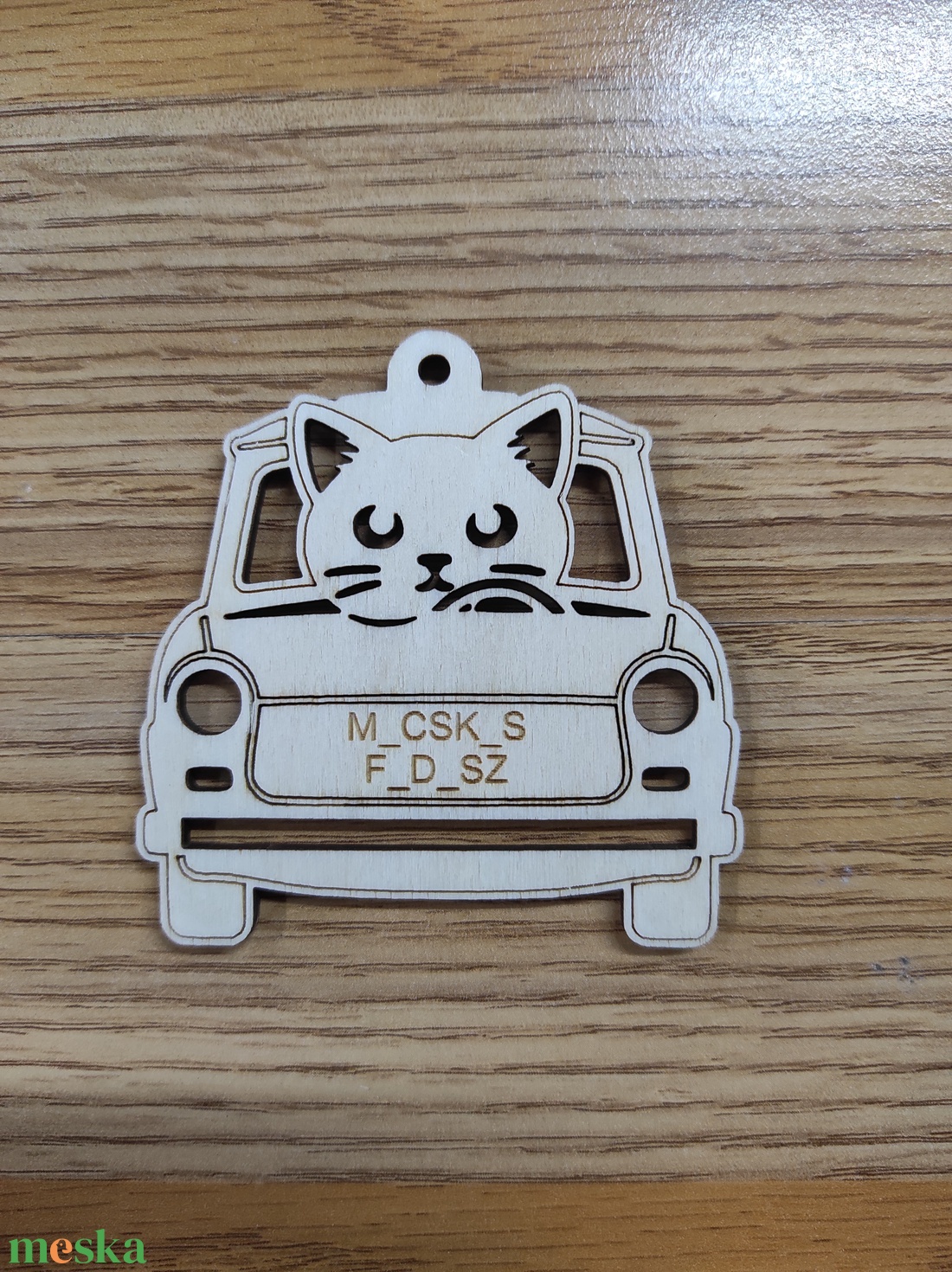 Vicces Autós Macskás Fadísz - otthon & életmód - autó - visszapillantó dísz - Meska.hu