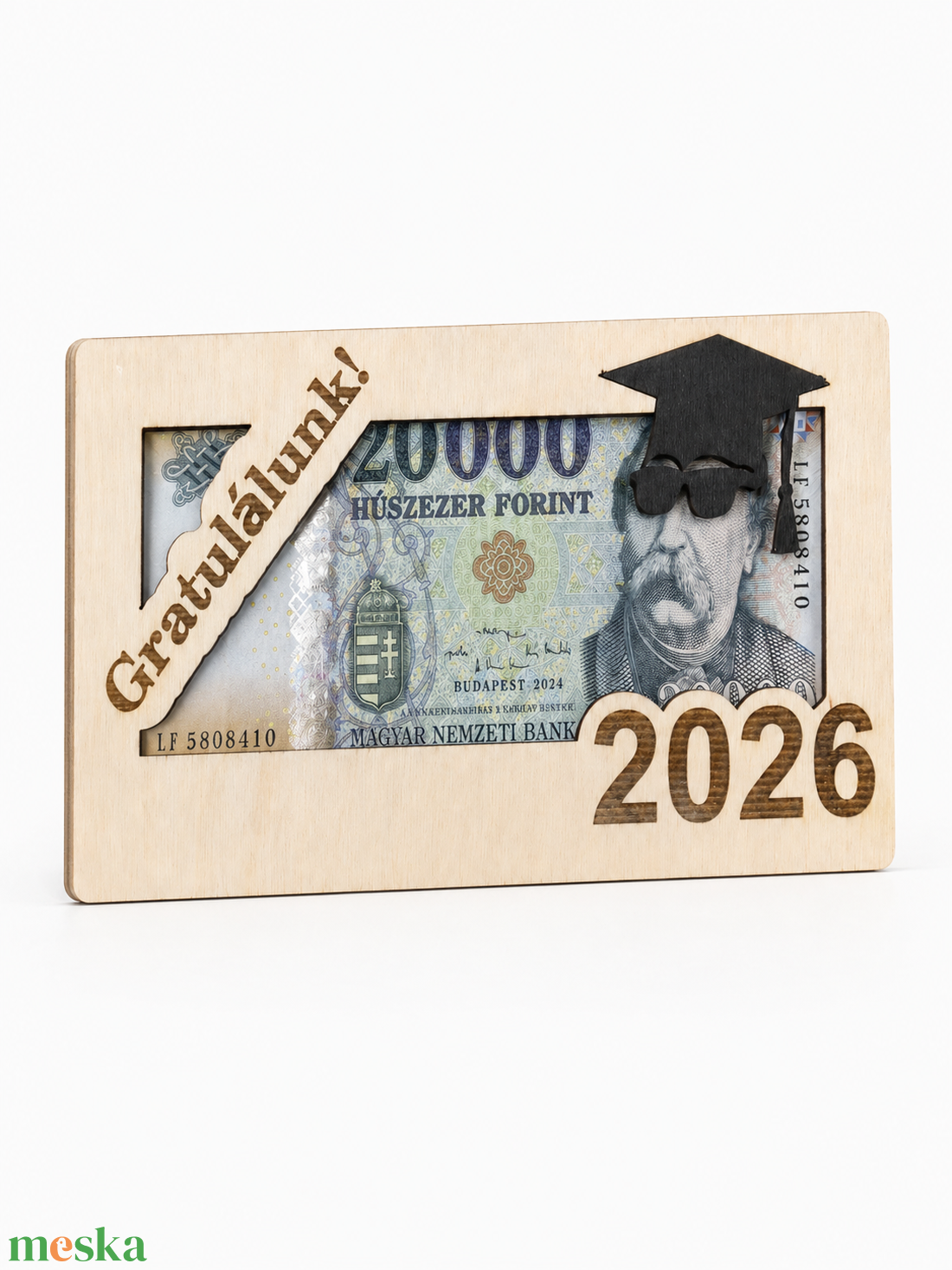 Vicces Ballagási Pénzátadó  20ezer Ft-hoz - otthon & életmód - papír, írószer - ajándékozás kellékei - pénzátadó doboz - Meska.hu