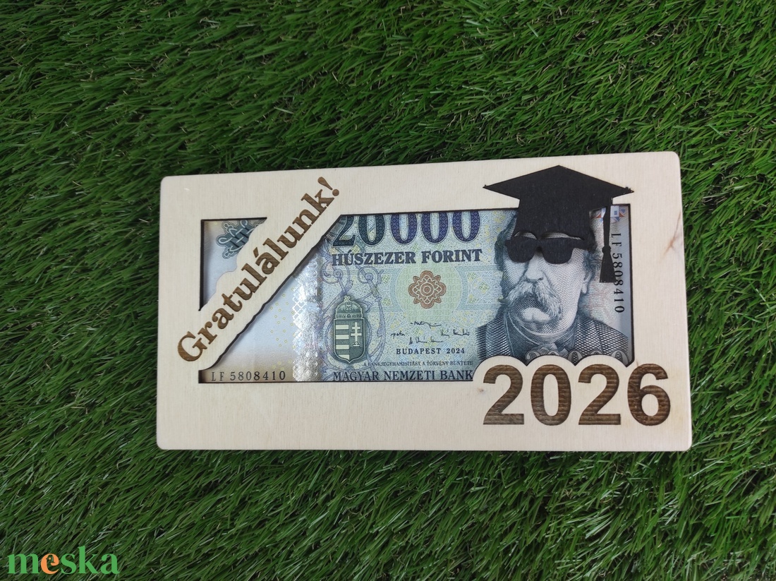 Vicces Ballagási Pénzátadó  20ezer Ft-hoz - otthon & életmód - papír, írószer - ajándékozás kellékei - pénzátadó doboz - Meska.hu