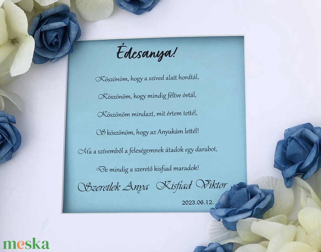 Szülőköszöntő kékegyedi idézettel - esküvő - emlék & ajándék - szülőköszöntő ajándék - Meska.hu Szülőköszöntő kékegyedi idézettel - esküvő - emlék & ajándék - szülőköszöntő ajándék - Meska.hu