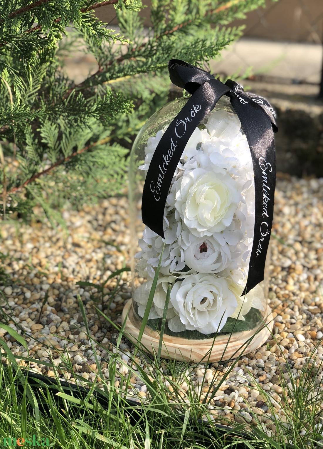 Halottak napi óriás emlékbúra - otthon & életmód - vallás - temetkezési tárgy - Meska.hu