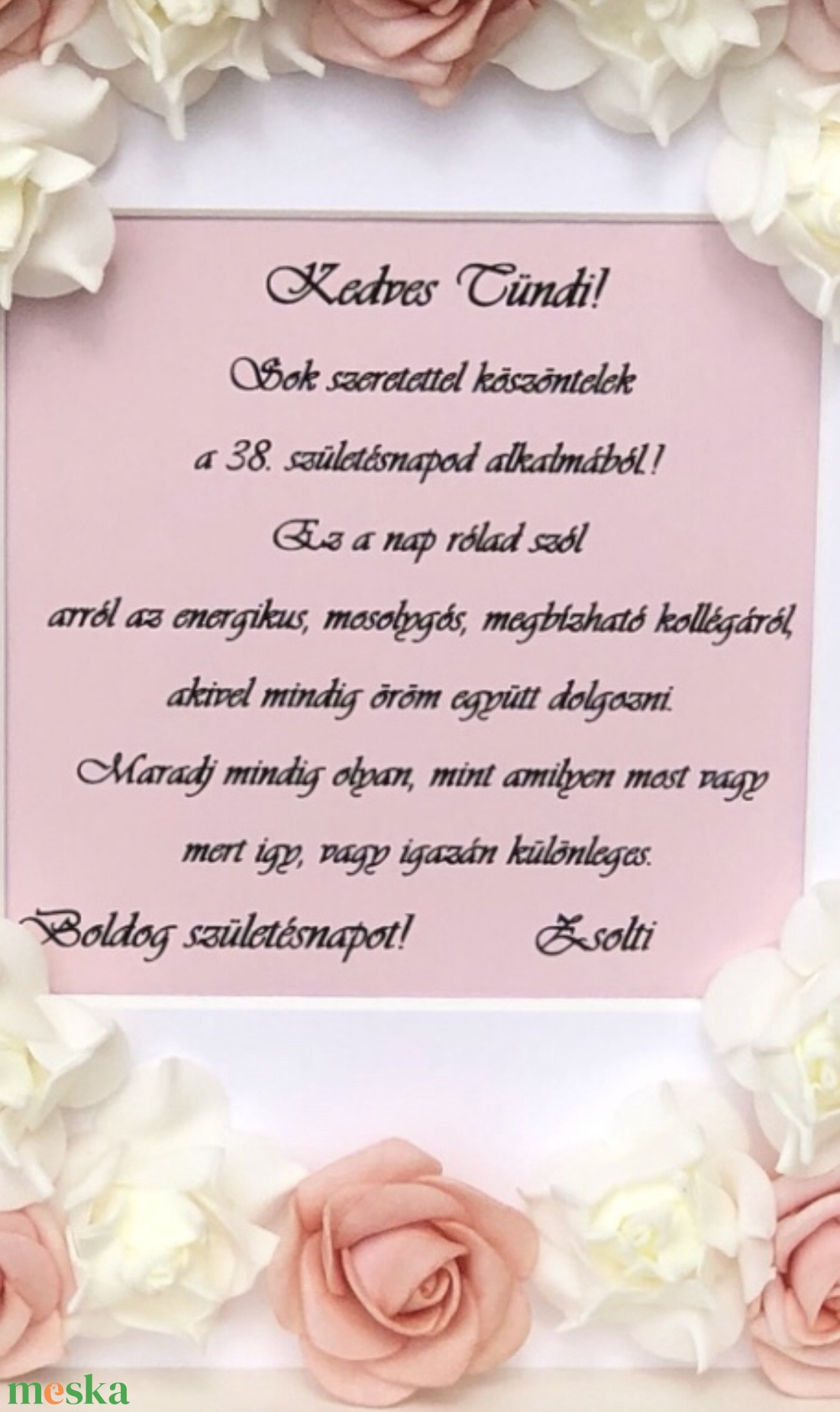 Születésnapi köszöntőbox - otthon & életmód - papír, írószer - ajándékozás kellékei - képeslap, üdvözlőlap - Meska.hu