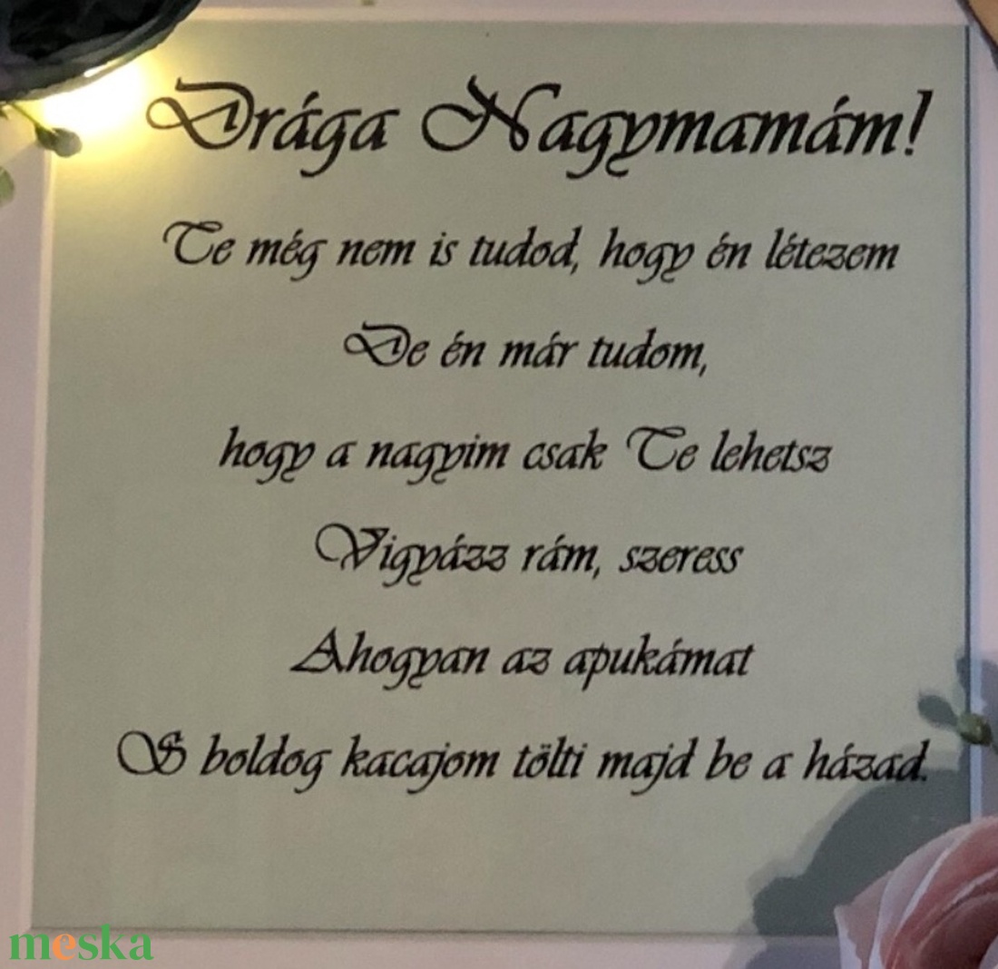Bababejelentő kép az örömhír stílusos, kézműves formában babavárásra, keresztelőre. Egy emlék, ami örökre megmarad - otthon & életmód - babaszoba, gyerekszoba - babaszoba kép - Meska.hu Bababejelentő kép az örömhír stílusos, kézműves formában babavárásra, keresztelőre. Egy emlék, ami örökre megmarad - otthon & életmód - babaszoba, gyerekszoba - babaszoba kép - Meska.hu