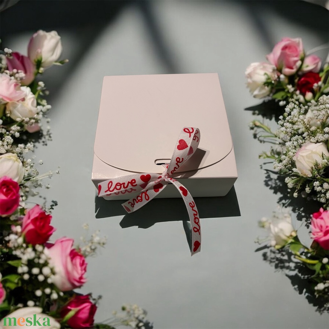 Anyák napi ajándék édesanyának � Megható anya-gyermek páros karkötő díszdobozban � Anya, te vagy az én biztos kikötőm - ékszer - karkötő - charm karkötő - Meska.hu