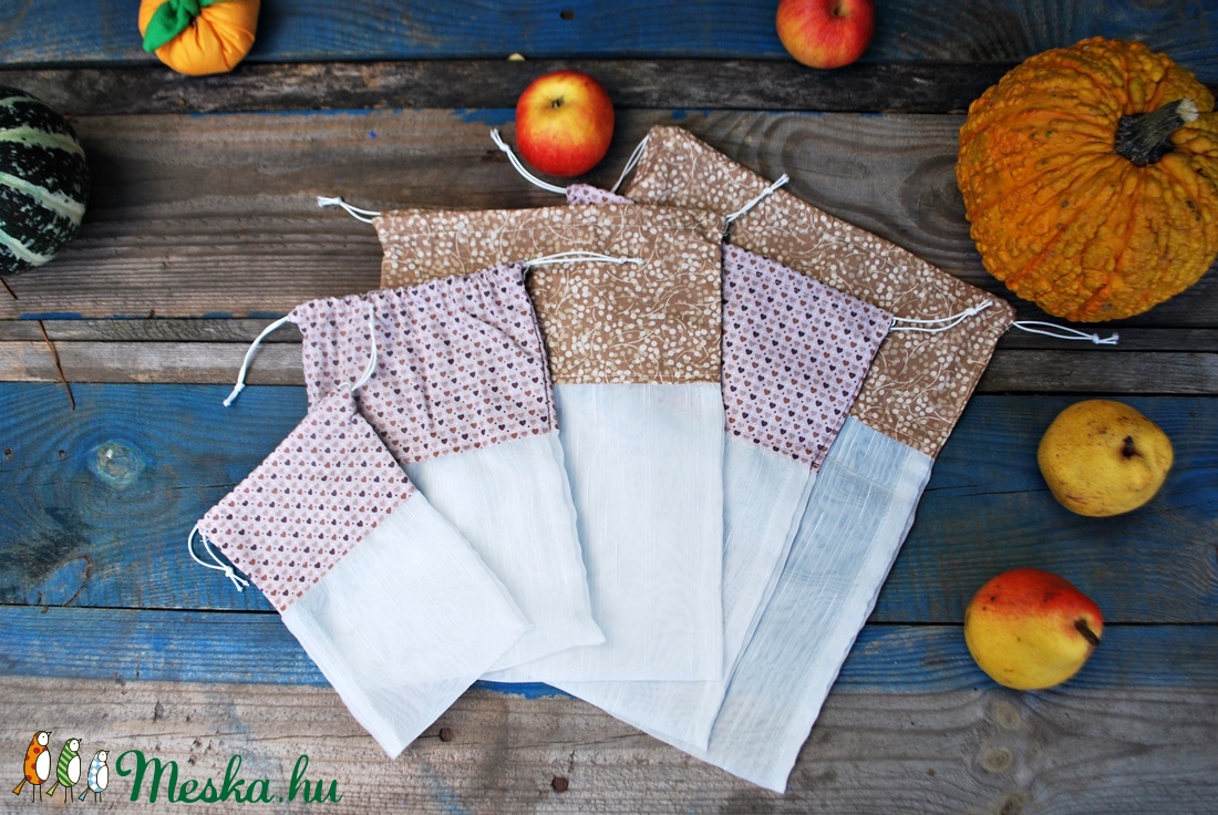 Ökozsák szett- barna szíves - táska & tok - bevásárlás & shopper táska - zöldség/gyümölcs zsák - Meska.hu Ökozsák szett- barna szíves - táska & tok - bevásárlás & shopper táska - zöldség/gyümölcs zsák - Meska.hu