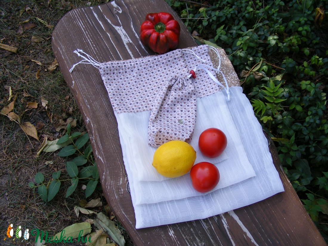 Ökozsák szett- barna szíves - táska & tok - bevásárlás & shopper táska - zöldség/gyümölcs zsák - Meska.hu Ökozsák szett- barna szíves - táska & tok - bevásárlás & shopper táska - zöldség/gyümölcs zsák - Meska.hu