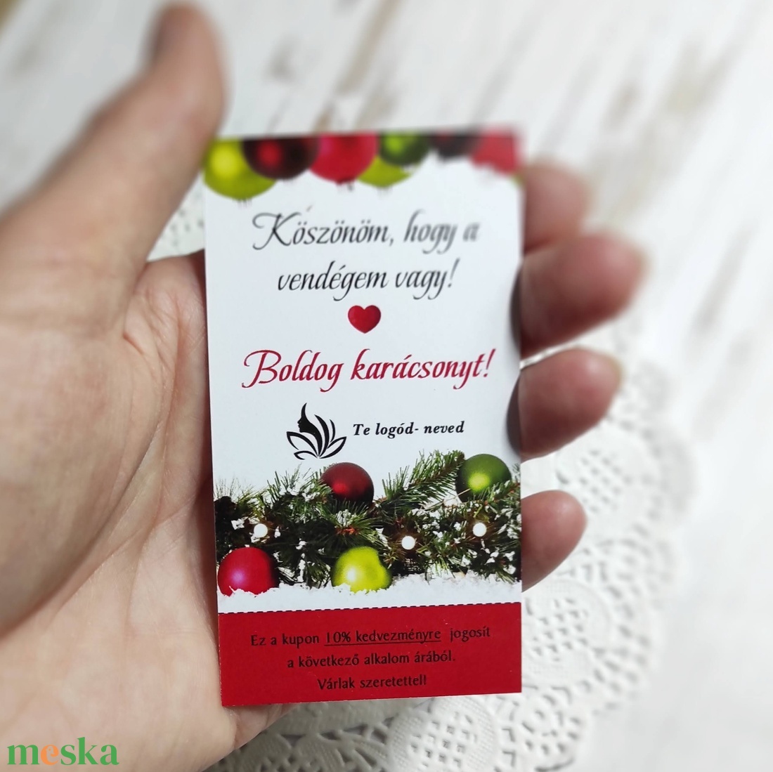 Köszönöm, hogy a vendégem vagy kártya gömbös - karácsony - karácsonyi ajándékozás - karácsonyi képeslap, üdvözlőlap, ajándékkísérő - Meska.hu Köszönöm, hogy a vendégem vagy kártya gömbös - karácsony - karácsonyi ajándékozás - karácsonyi képeslap, üdvözlőlap, ajándékkísérő - Meska.hu