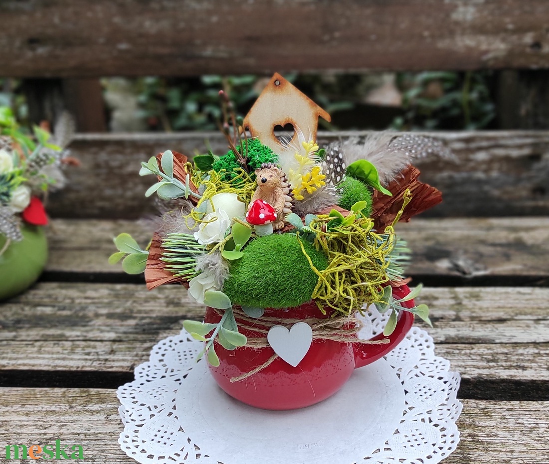Kapucsínó süni dekoráció- piros bögrés - otthon & életmód - dekoráció - dísztárgy - Meska.hu Kapucsínó süni dekoráció- piros bögrés - otthon & életmód - dekoráció - dísztárgy - Meska.hu