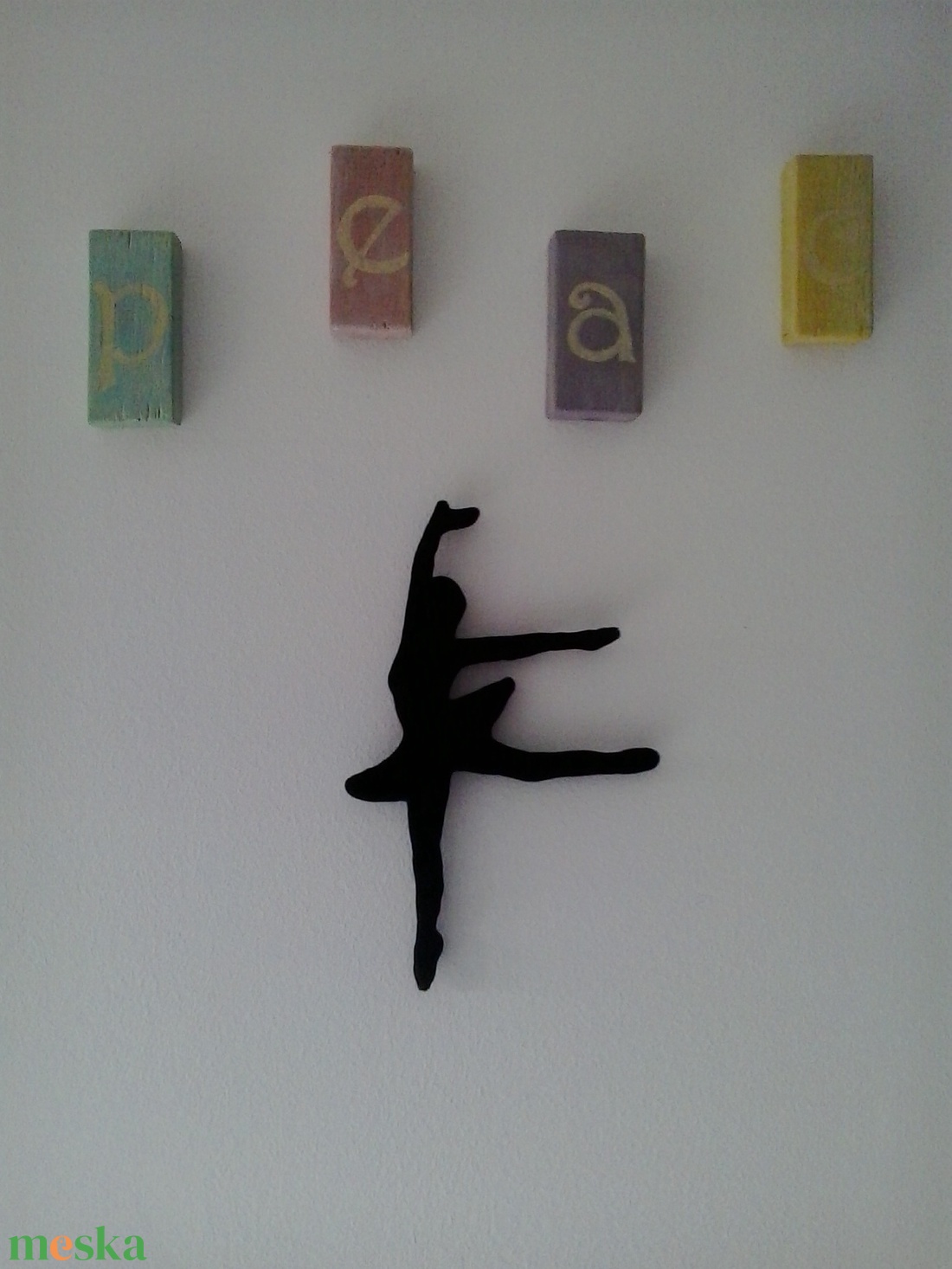 Balerina árnyék - otthon & életmód - dekoráció - fali és függő dekoráció - függődísz - Meska.hu