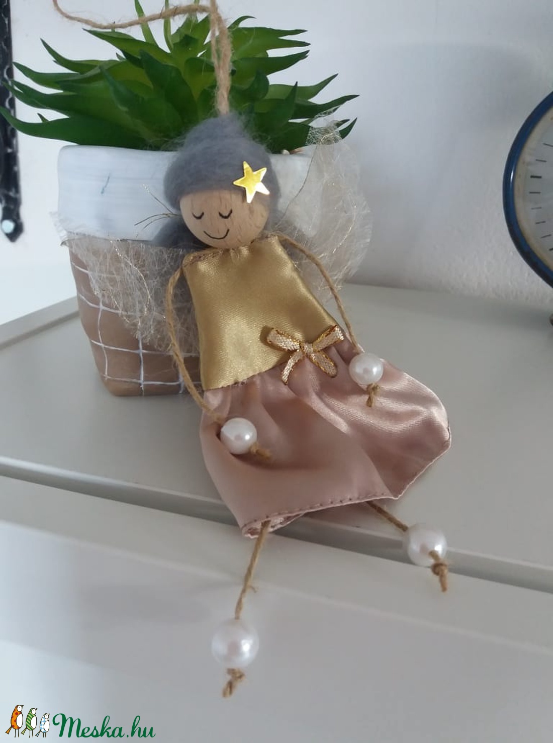 Karácsonyi tündérek... - karácsony - karácsonyi lakásdekoráció - karácsonyfadíszek - Meska.hu