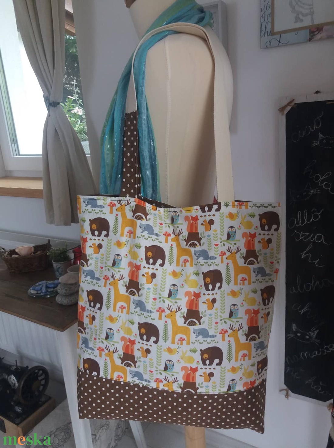 Szatyor-táska: Róka meg a többiek... - táska & tok - kézitáska & válltáska - válltáska - Meska.hu Szatyor-táska: Róka meg a többiek... - táska & tok - kézitáska & válltáska - válltáska - Meska.hu