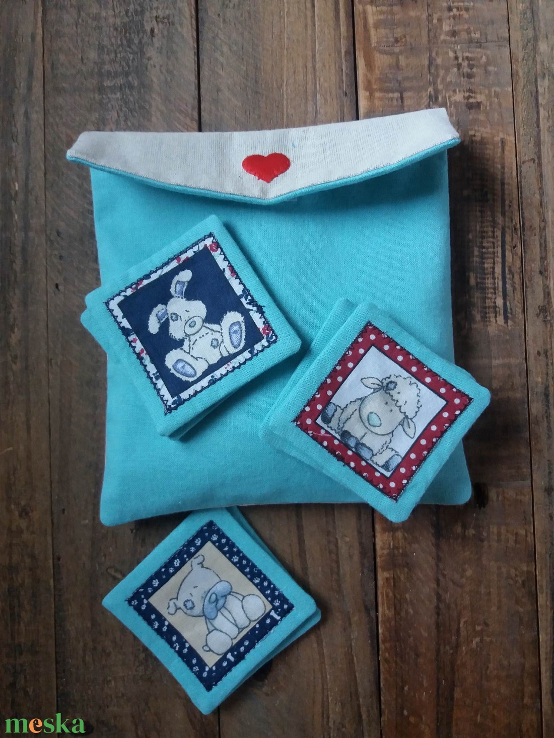 Textil Memória játék... - játék & sport - készségfejlesztő és logikai játék - memória játékok - Meska.hu