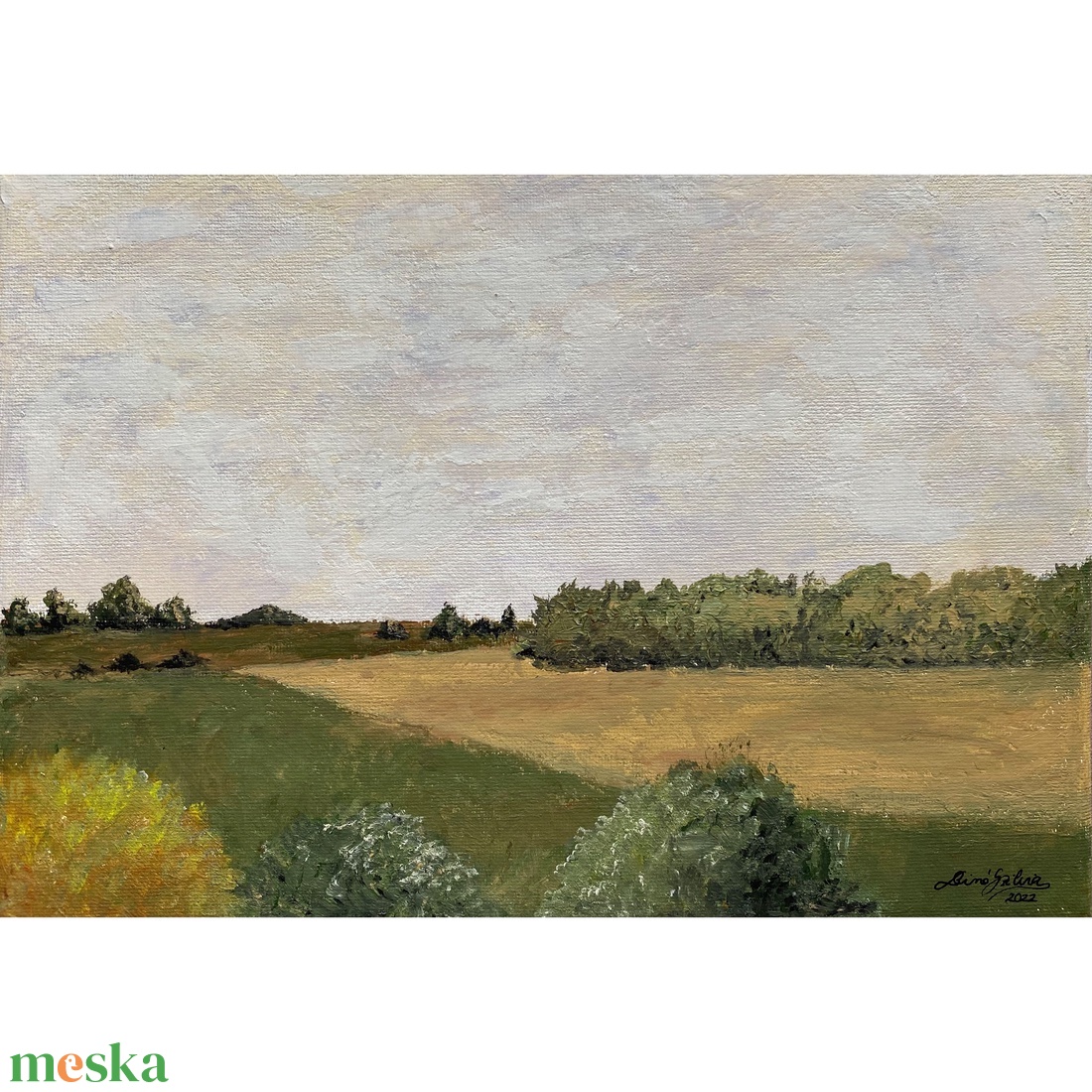 'Mornings' - művészet - festmény - akril - Meska.hu