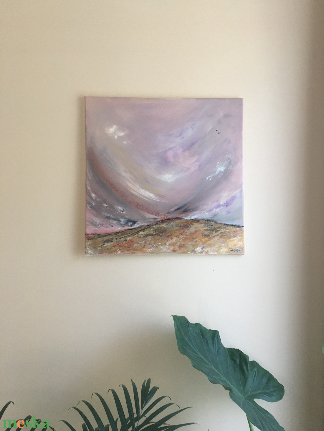 �Sunset� - művészet - festmény - akril - Meska.hu