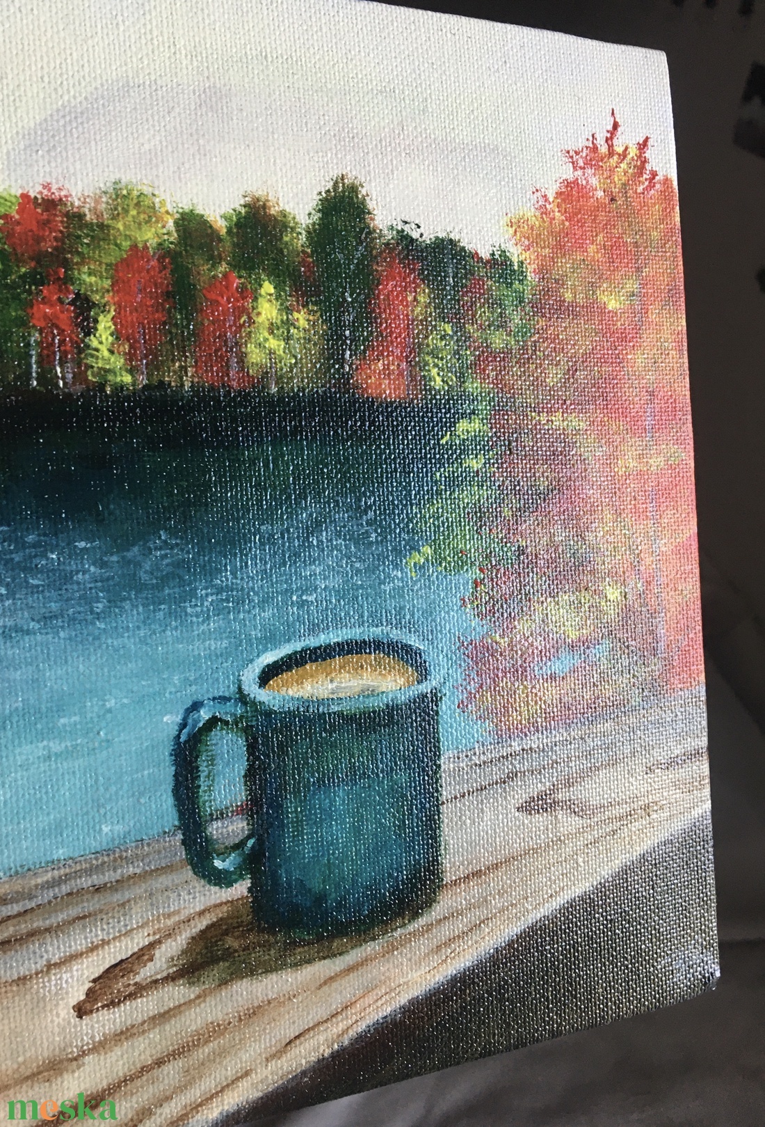 'Autumn Vibes' - művészet - festmény - akril - Meska.hu