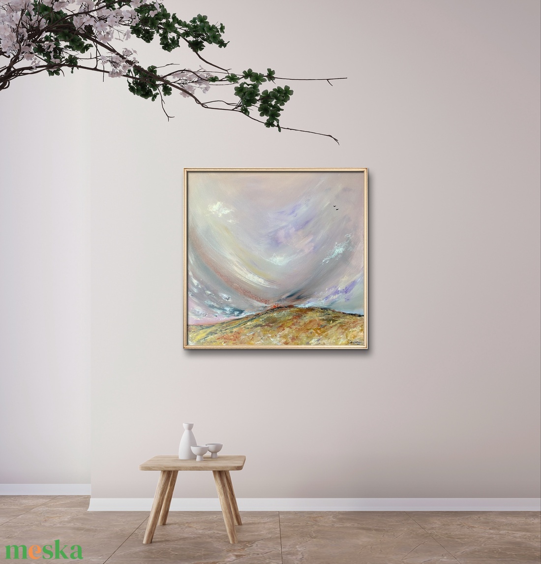 �Sunset� - művészet - festmény - akril - Meska.hu