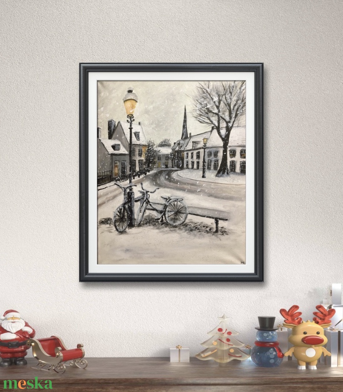 'Havazás' akrilfestmény - művészet - festmény - akril - Meska.hu