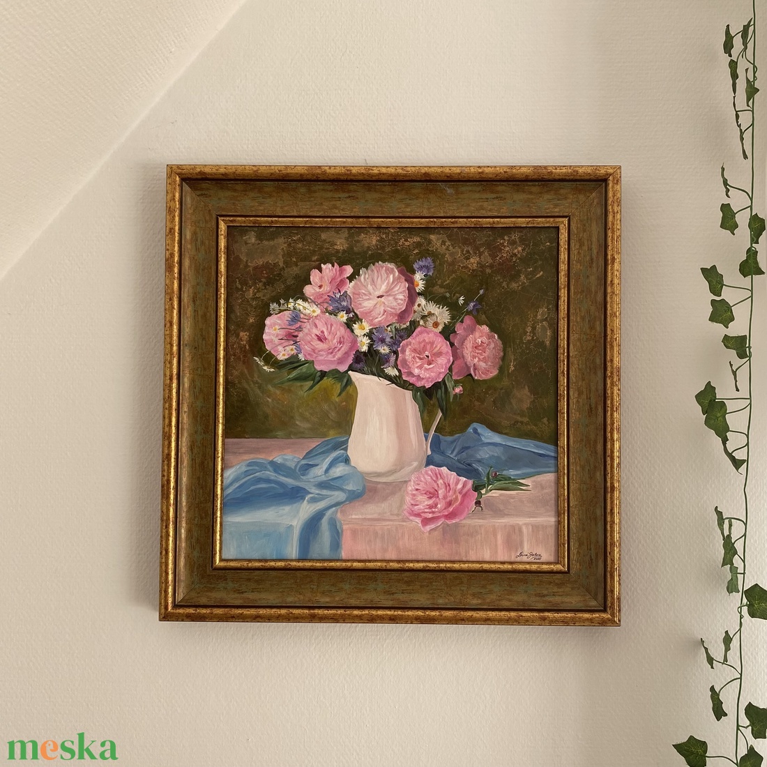 Pünkösdi Reggel olajfestmény - művészet - festmény - olajfestmény - Meska.hu