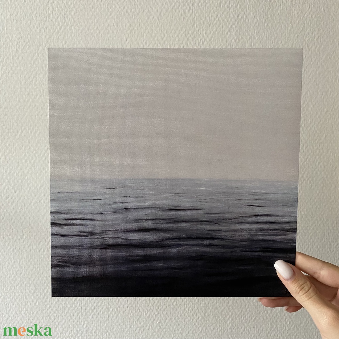 'Hideg Nyugalom' 21x21 cm-es poszter - otthon & életmód - dekoráció - kép & falikép - poszter - Meska.hu