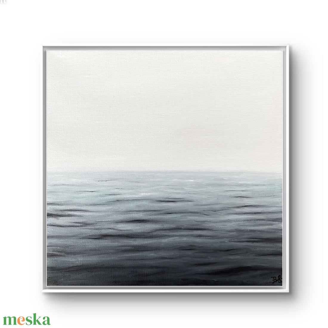 'Hideg Nyugalom' 21x21 cm-es poszter - otthon & életmód - dekoráció - kép & falikép - poszter - Meska.hu