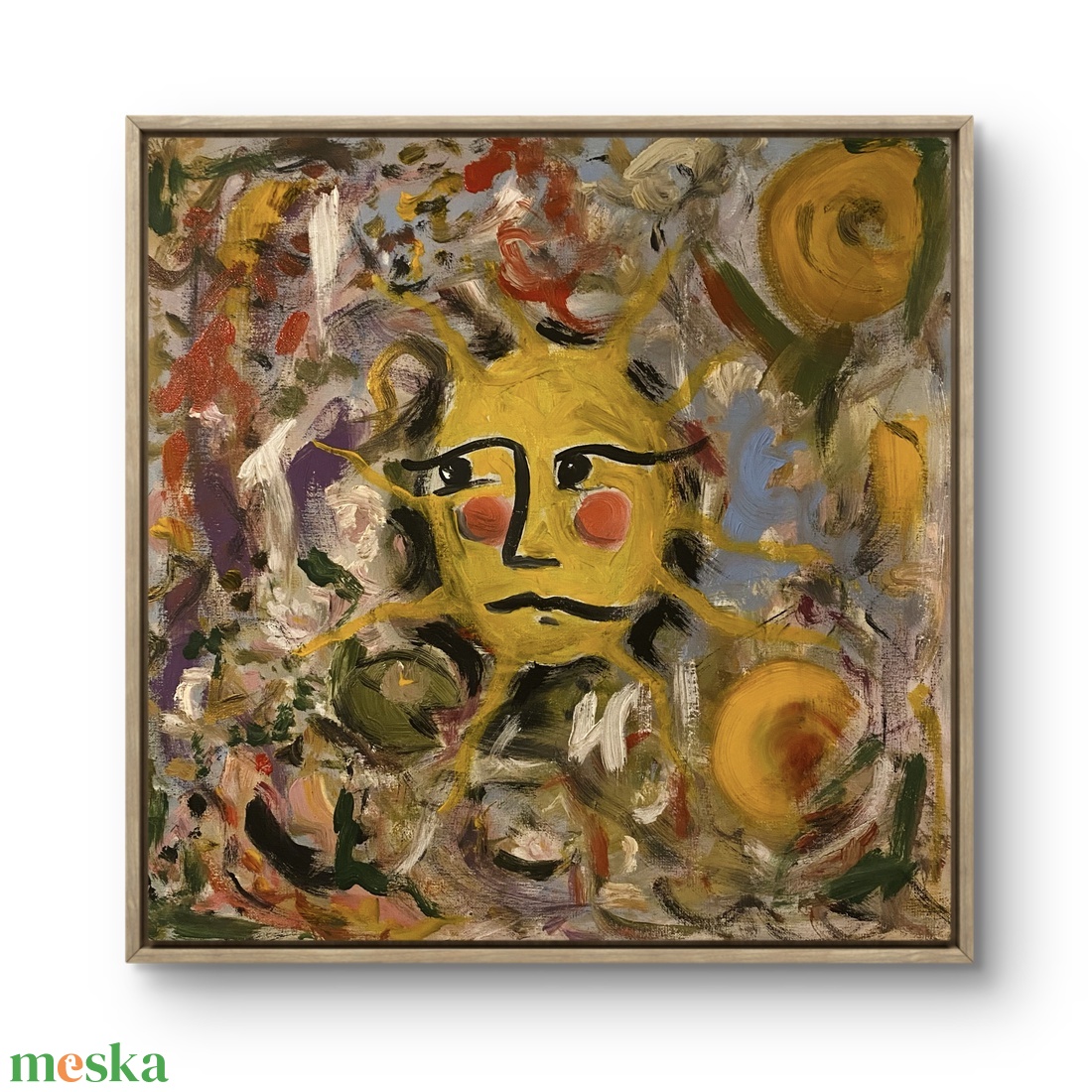 SunSad 50x50 cm akrilfestmény - művészet - festmény - akril - Meska.hu SunSad 50x50 cm akrilfestmény - művészet - festmény - akril - Meska.hu