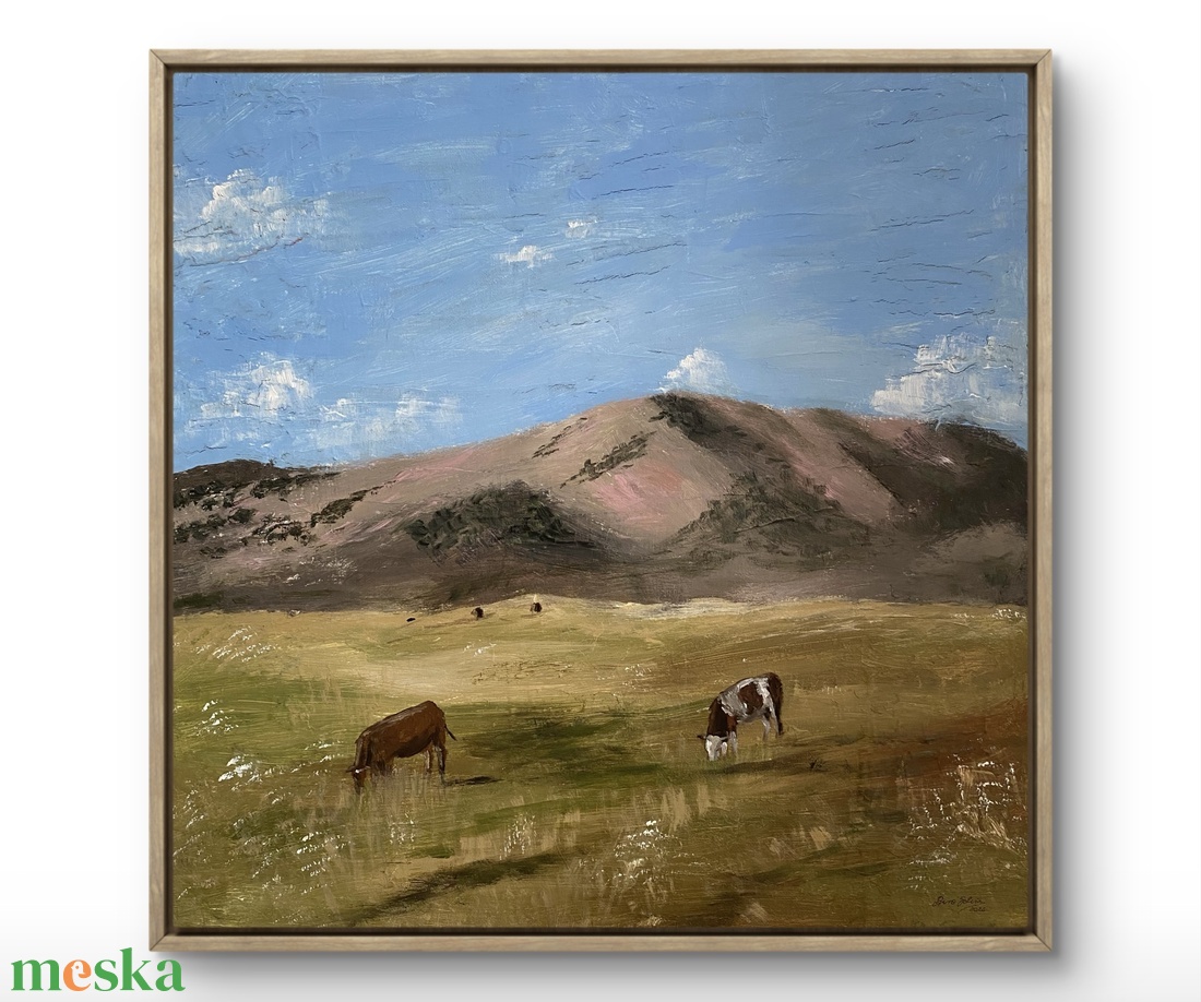 �Legelő� akrilfestmény - művészet - festmény - akril - Meska.hu