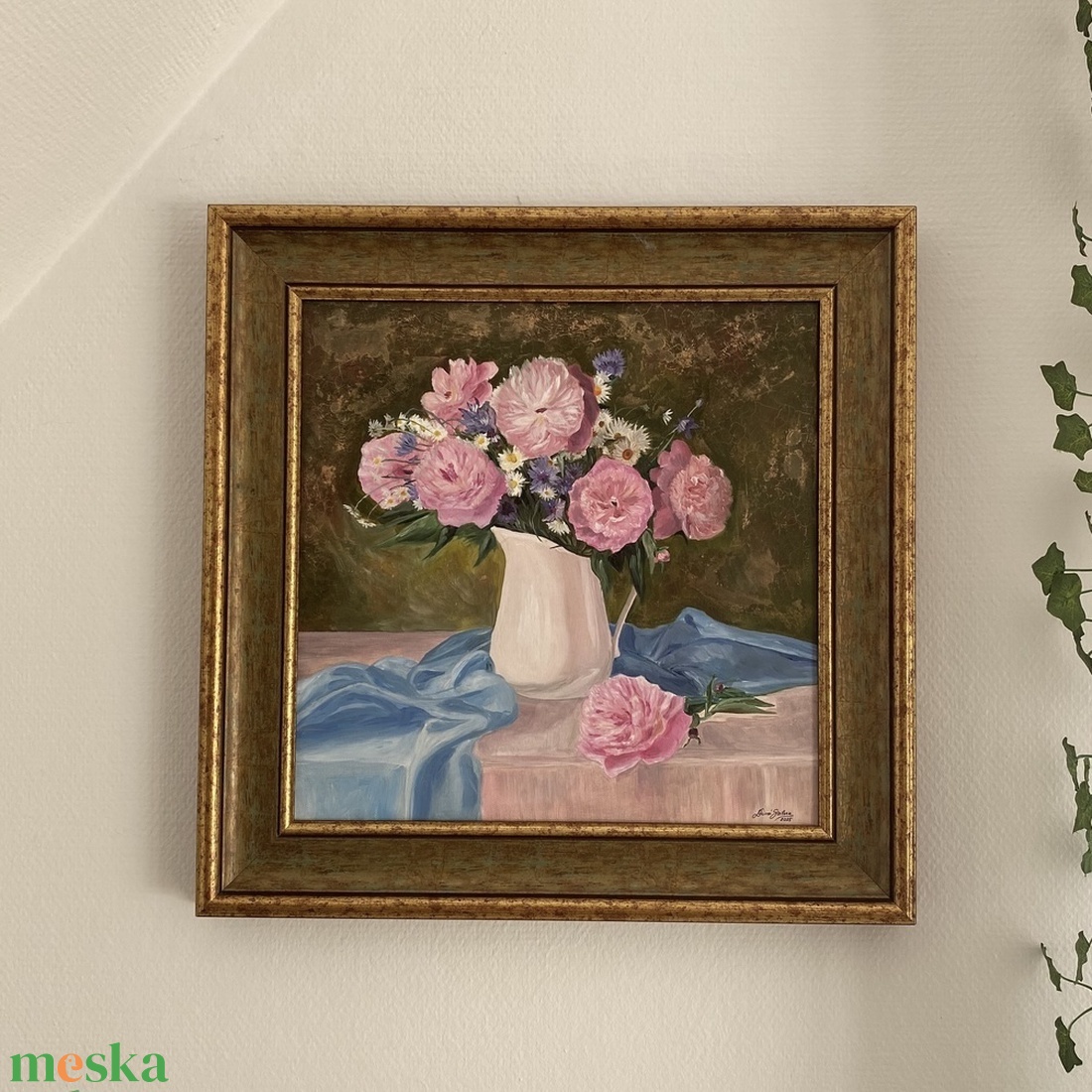 Egyedi festmény rendelésre kép alapján � 40x40 cm - művészet - festmény - olajfestmény - Meska.hu